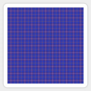 Plaid by Suzy Hager             Royal Blue Collection Sticker